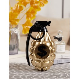 NENBOLEC Modern Sculpture Decor Pineapple Statue Gifts Table Centerpiece Crafts Polyresin Home Arts Figurine Champagne 10inch