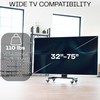 VIVO Low Height TV Cart for 32 to 75 inch
