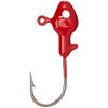 Big Bite Baits Minnow Head JIGHEAD 1/32OZ / RED/White Eye
