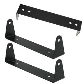 Mounting Bracket for Cobra 29 CB for Cobra 29 ltd Classic CB Radio or Uniden 78, Black (Pack of 3)