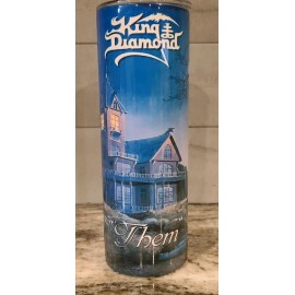 King Diamond THEM 20 oz skinny tumbler CUSTOM MADE NEW