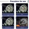 Gickbusus 11PCS Universal Clutch Alignment Tool Kit with 3 Spindles