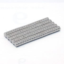 zmart N50 Neodymium Magnets, Neodymium Magnets, 0.2 x 0.1 inches (5 x 3 mm), 100 Pieces