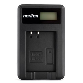 EN-EL12 LCD USB Charger for Nikon Coolpix AW130, AW100, AW120, AW110, S6200, S6300, S8100, S8200, S9100, S9300, S9500, S9900 Camera and More