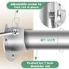 Closet Rod Bracket, Heavy Duty Closet Rod Holders, 1 Inch