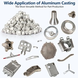 High Purity 99.6% Aluminum Chop 1 Pound, Raw Aluminum Pellets/Granules for Metal Casting and Melting, DIY Projects, Jewelry Making, Chemical Reactions, and Household Repairs (1, Pound)