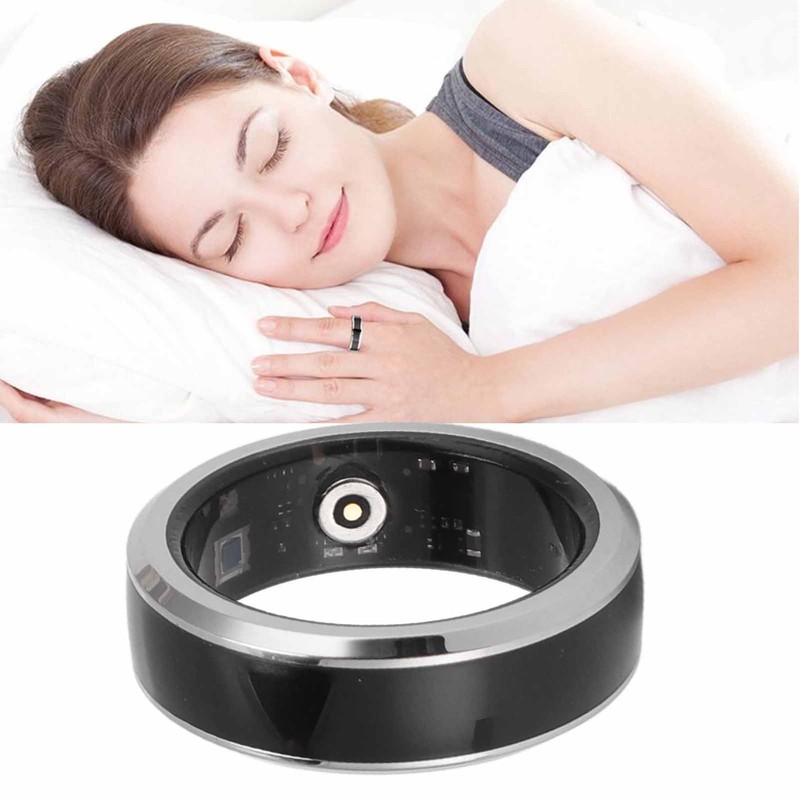 Smart Ring Health Tracker Bluetooth 5.1 Sleep Monitoring Step Counting