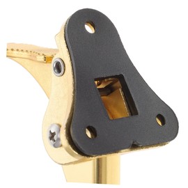 Ciieeo Safety Door Stopper Kick Down Flipping Down for Door Protection Door Kick Stopper Door Holder Stopper Hotel Door Stopper Door Stop Wedge Brushed Gold