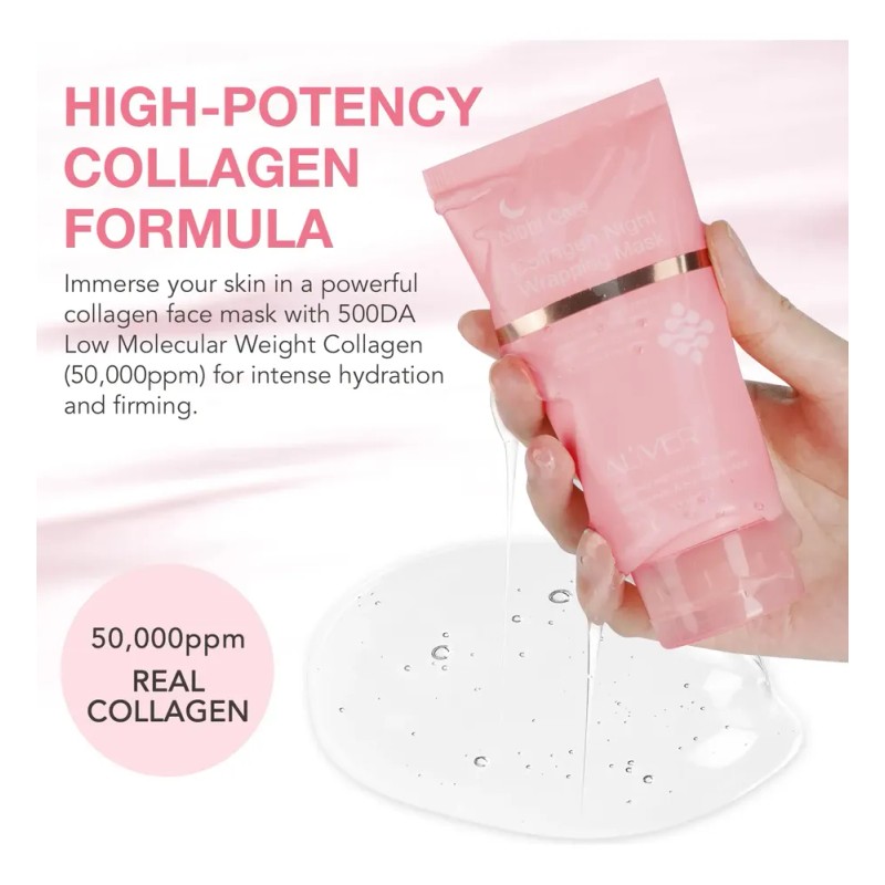 Mascarilla Facial Reafirmante Hidratación Profunda Colágeno