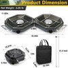 Camping Stove Propane, 2 Burner Propane Camp Stove, 20,000 BTU