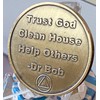 1 Year AA Medallion Trust God Clean House Help Others