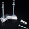 Premium Clear Skateboard Wall Mount - Vertical Display Hanger