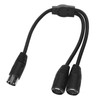 DIN 8 Pin Male to 2 DIN 8 Pin Female