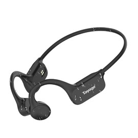 Tayogo 32GB Waterproof MP3 Player for Swimming Laps | IPX8 Bone Conduction Swimming Headphones | Open-Ear Underwater Headset with 8-Hour Playtime