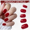 false Nails shorts,Extra Shorts False Nails,Red Press On nails,red nails,Red