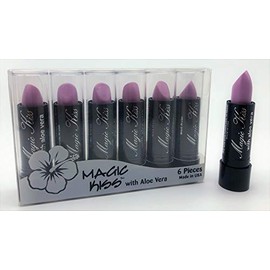 Magic Kiss Lipstick Set Aloe Vera Color Changing Lavender MADE IN USA