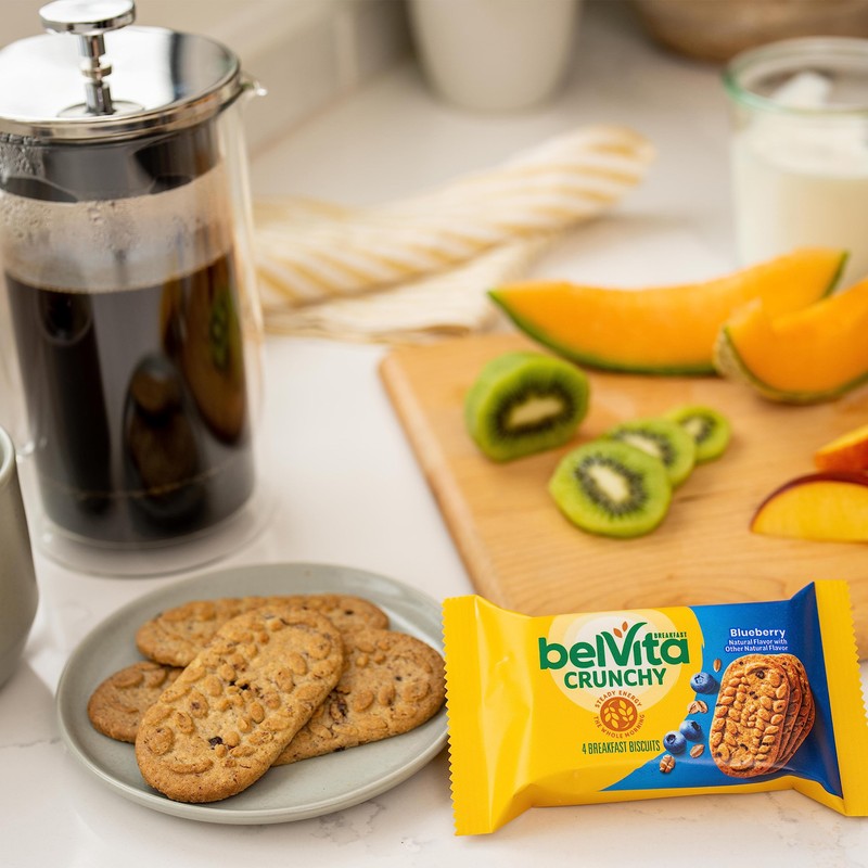 belVita Breakfast Bars Biscuits Variety Pack, 4 Flavors, 30 Total