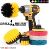 Drillbrush Power Scrubber Brush Set - Drill Brush Attachment -