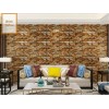 10pcs Pegatina Pared Patron Ladrillo Papel Tapiz 3d 35x38cm