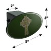GRAPHICS & MORE Celtic Christian Cross Irish Ireland Oval Tow