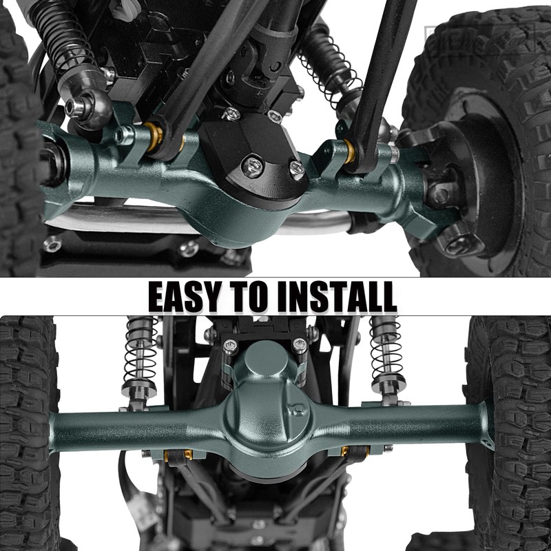 RCarmubWow +5mm Widen Axles Housing Upgrades Part for SCX24 Deadbolt