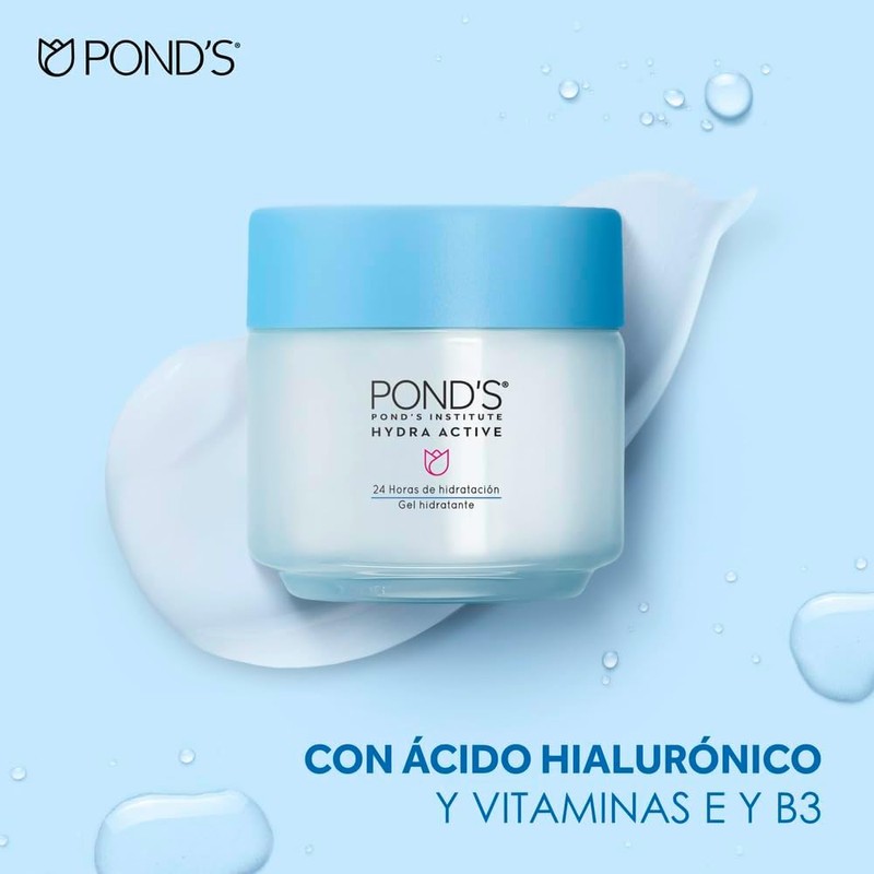 Pond's Serum + Gel + Limpiador Hydra Active