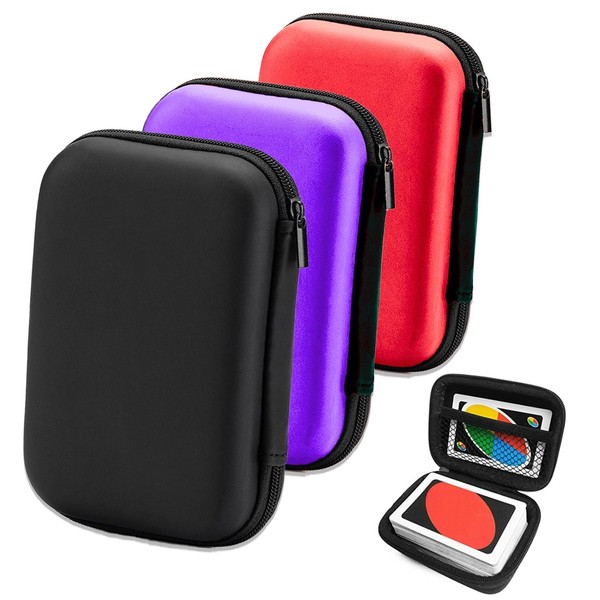 3 Pcs Waterproof Case, Playing Card Case, Card Case Fully