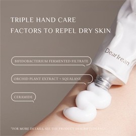 Dear Irean Fragrance Moist Hand Cream for Dry Cracked Hands with Multiple Hydrating Extracts and Long Time Lasting Moisturizing, Available In All Seasons, 1.18 Oz Tube (AIX'VACATION)