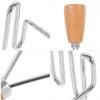 Alipis Potato Masher Stainless Steel Wire Masher Baby Food Masher