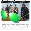 Joopin Polarized Green Aviation Sunglasses for Men, Military Style Sun