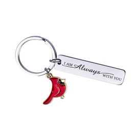 LIGHUFEIC Cardinal Keychain Bereavement Gifts Sympathy Gift Memorial Gifts for Loss of Loved Ones Grief Gifts for Women
