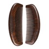 High Quality Wooden Comb, Ebony Wood Comb, Half Moon, U-Shaped,
