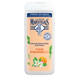 Le Petit Marseillais Dusche & Bad Creme extra weich Orangenblüte 1 x 650 ml