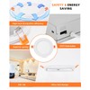 ZYC recessed Lighting 6 inch - 12W 1100LM High Brightness,5CCT