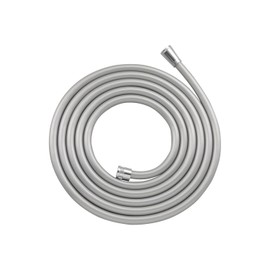 KAKUDAI GA-FK115 Kamo Shower Hose 4m Silver Antibacterial Adapter Included