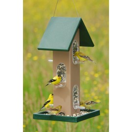 Songbird Essentials SERUBTF105 Tube Feeder with Seed Tray (Set of 1)