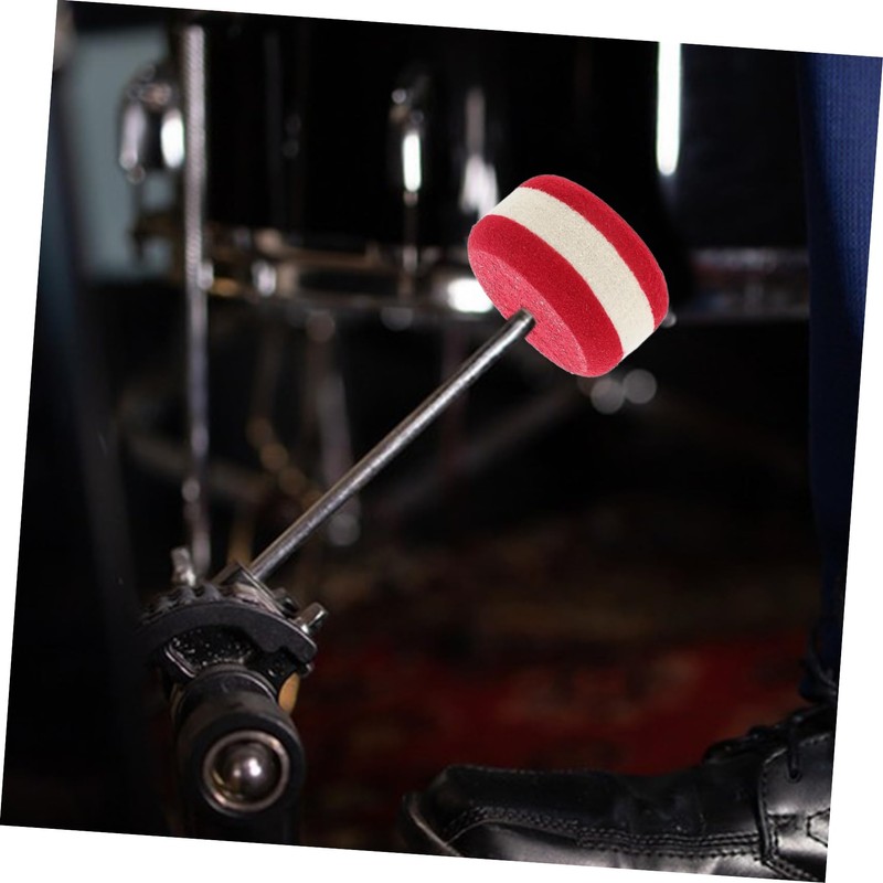 SUPVOX Drum Beater Felt Pad Replacement Ergonomic Hammer Head Accessory