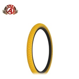 ALTA Bike Bicycle Tire 20" x 2.125" Yellow/Gum Side Wall Comp 3 BMX Freestyle