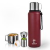 33oz Stainless Steel Vacuum Insulated Water Bottle with Handle &