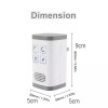 Unbranded AC 110-240V Air Purifier Deodorizer Negative Ion Deodorant 2.5W