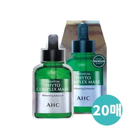 AHC Phyto Complex Pure Cotton Mask Pack, Elasticity Enhancement, Nourishment, Radiance, 4 Packs, 5 Packs / AHC 피토 컴플렉스 순면 마스크팩 탄력증진 영양공급 윤기, 4개, 5개입