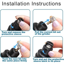 Irsnianianfa Heusom Silent Groom Pro Nail Grinder,2025 Upgraded Nail Trimmer for Dogs and Cats with LED Light & 3 Speeds,Rechargeable USB Charging Pet Nail Grinder for Thick Nails