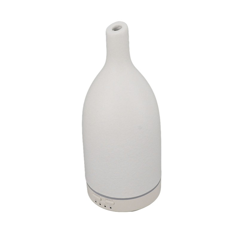 Ceramic Essential Oil Diffuser Ultrasound Aromatherapy Diffuser Quiet Waterless Auto