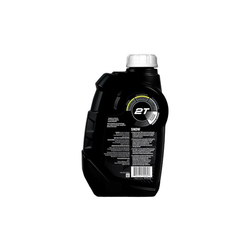 Ski-Doo OEM 2-Stroke XPS Mineral Oil 1 Quart, 9779119