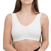 Coobie Comfort Bra, Blanco, L