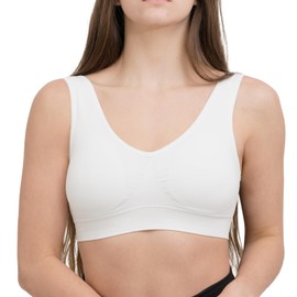 Coobie Comfort Bra, Blanco, L