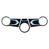 labelbike - Motorcycle Steering Fork Plate Protector Sticker Compatible with