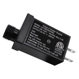 29V 6W LED Power Supply LED Transformer Low Voltage Adapter UL ETL Listed Lighting Driver for String Light, Halloween Christmas Holiday Lighting (29V6W 1PC)