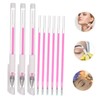 NUOBESTY 2 Sets Professional Tattoo Eyebrow Pen Mapping Tool Long