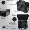 Lekufee Waterproof Hard Carrying Case for DJI Mini 4 Pro/4/3